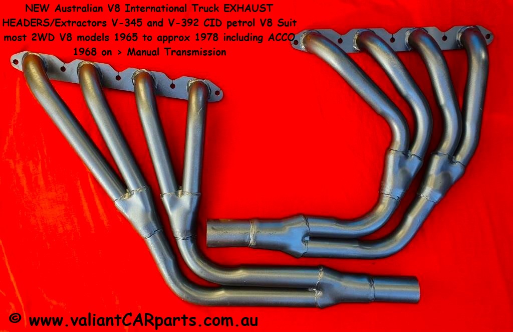 Australian_International___Truck_New_Exhaust_Headers_Extractors_345-392_petrol_V8_C-D_line_etc-Acco