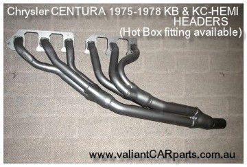 Chrysler_CENTURA_Exhaust_Extractors_Headers_Pipes_1975-1978_KB_&_KC-HEMI_-Hot_box_provided